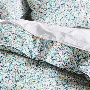 NEW NIP Liberty for Anthropologie Nina Taylor King Duvet Cover & 2 Euro Shams
